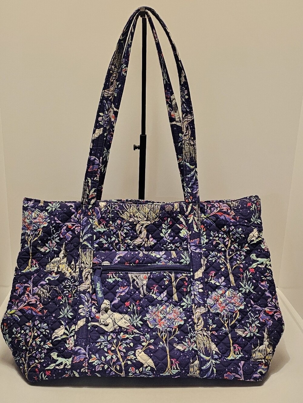 Vera Bradley Harry Potter Forbidden Forest Large Zippered Tote